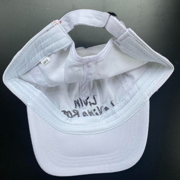 Livin La Vida Ropa White Baseball Hat - Picture 2 of 4